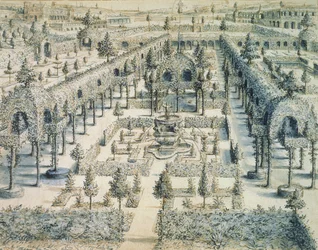 Diseño para un Jardín Ornamental, 1576